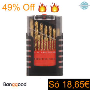 19PCS Twist Drill Bi...