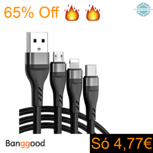 6A 3 in 1 USB-A to M...